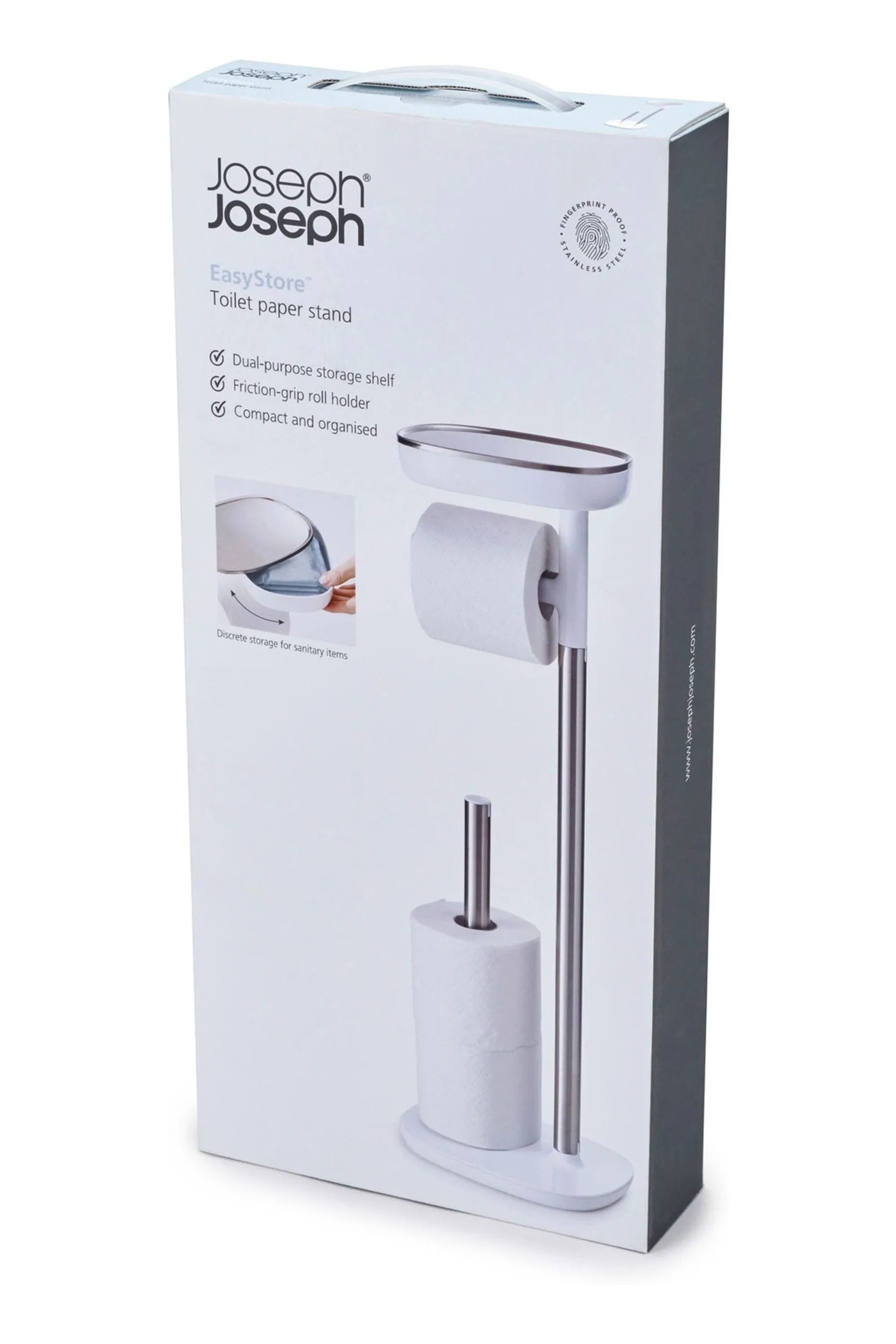 Soporte para papel higiénico de pie EasyStore Butler de Joseph Joseph